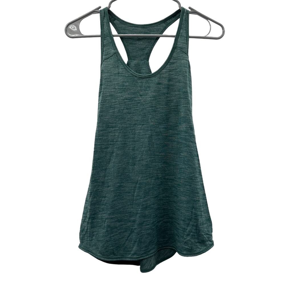 Lululemon Essential Tank in Heathered Deep Green Size S - Picture 3 of 9